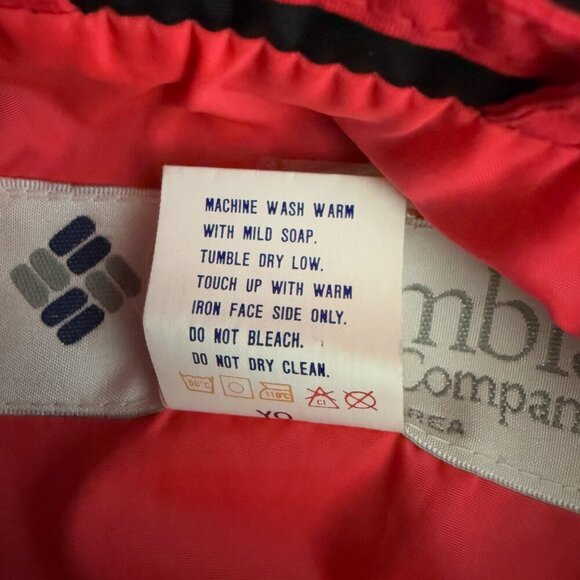 Vintage Columbia Whirlibird Radial Sleeve 3 in 1 Jacket Men's Large Black Neon - Picture 16 of 16